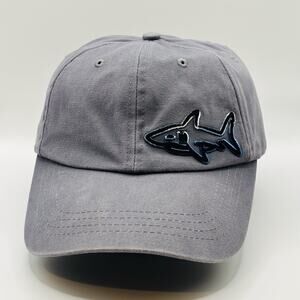Sea World Shark Logo Adjustable Hat Cap Cotton Casual Dad Men Women Gray Blue